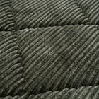 極厚30mmウレタン入り コーデュロイ調ラグ (90×185 グリーン) 2枚目画像