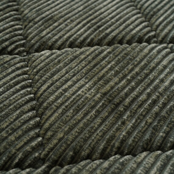 極厚30mmウレタン入り コーデュロイ調ラグ (90×185 グリーン) 2枚目画像