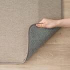 4辺なめらかカット 極厚50mmウレタン入り 接触冷感ラグ(Nクール極冷 MR 130X185 モカ Y08) 15枚目画像