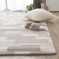 4辺なめらかカット 30mmウレタン入り 防汚加工+防ダニ加工+防音ラグ(200X240 グレー YU10)