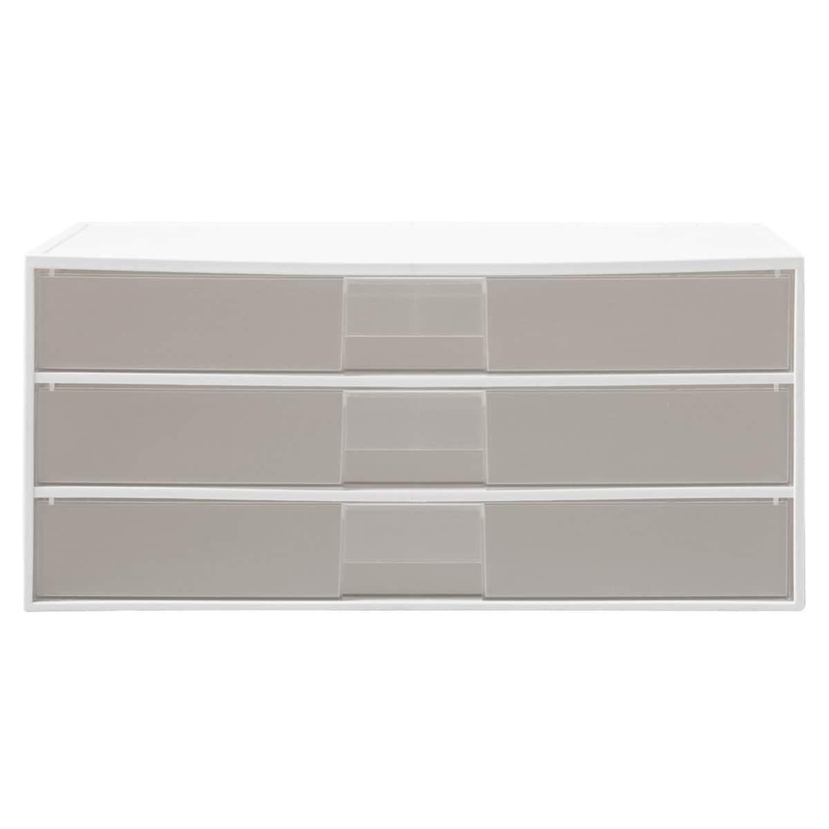 [定価から半額] ニトリ ホワイト収納キャビネット 3段引き出し付き ニトリ（NITORI） スチールキャビネット(TSNS3-02N WH)ニトリ : ニトリ