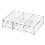 組み合わせできる透明引き出し(3324DD01CL)