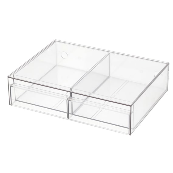 組み合わせできる透明引き出し 2列(3324DD01CL) 1枚目画像