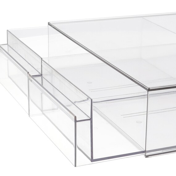 組み合わせできる透明引き出し 2列(3324DD01CL) 4枚目画像