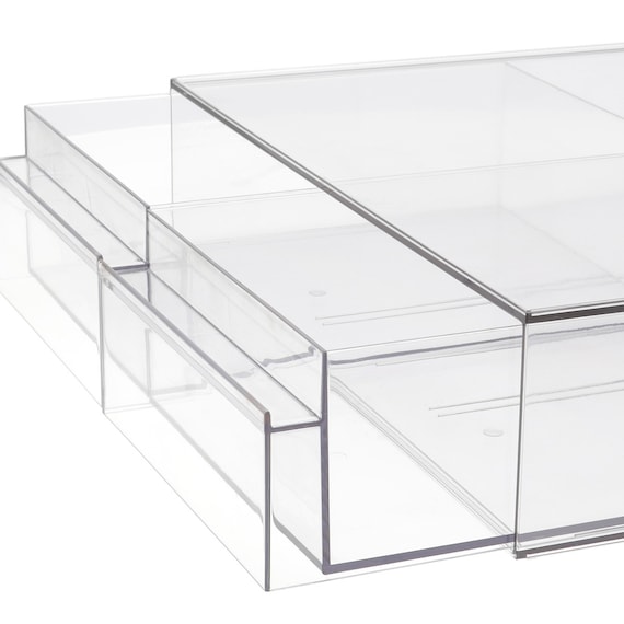 組み合わせできる透明引き出し 2列(3324DD01CL) 4枚目画像