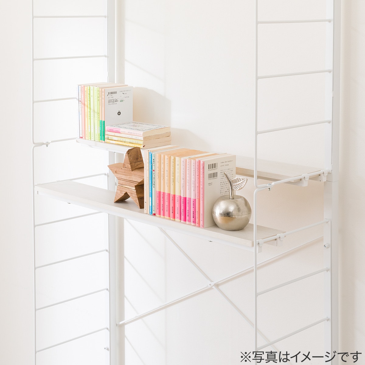 ニトリ　Nポルダ専用　追加棚板8枚セット(幅80cm用 ホワイトウォッシュ) Nポルダ専用】 追加棚板(幅80cm用 ホワイトウォッシュ) | ニトリ