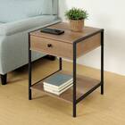 引出し付き サイドテーブル(KP01 MBR) 1枚目画像