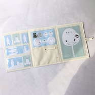 持ち運びできるコレクションファイル(DH01 ホワイト)