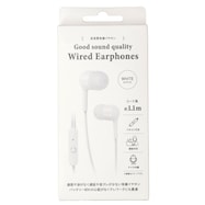 有線イヤホン ホワイト(DH06)