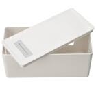 充電ケーブルが落ちない ケーブルストッパーつき ケーブル収納ボックス(DK01 ホワイト) 7枚目画像