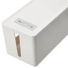 充電ケーブルが落ちない ケーブルストッパーつき ケーブル収納ボックス(DK01 ホワイト) 8枚目画像