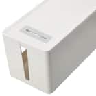 充電ケーブルが落ちない ケーブルストッパーつき ケーブル収納ボックス(DK01 ホワイト) 8枚目画像