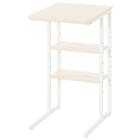 コンセント付きサイドテーブル(NC02 ホワイトウォッシュ) 1枚目画像