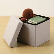 収納付き スツール(QS02 スクエア/ロング)