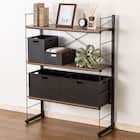 ワイヤーシェルフ NP ミドルタイプ(幅80cm ミドルブラウン) 1枚目画像