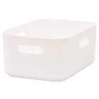 収納ケース ソフトNインボックス V クォーター ホワイト 1枚目画像