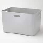 収納ケース ソフトNインボックス レギュラー ライトグレー 1枚目画像