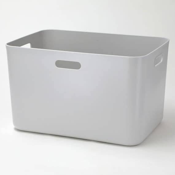 収納ケース ソフトNインボックス レギュラー ライトグレー 1枚目画像