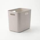 収納ケース ソフトNインボックス たて型ハーフ モカ 1枚目画像