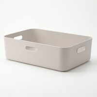 収納ケース ソフトNインボックス よこ型ハーフ モカ
