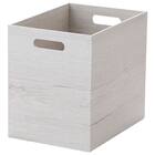 木目調ボックス 縦ハーフ ホワイトウォッシュ (NN01) 1枚目画像