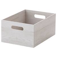 木目調ボックス クォーター ホワイトウォッシュ (NN01)