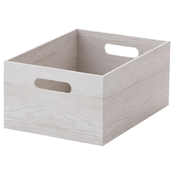 木目調ボックス クォーター ホワイトウォッシュ (NN01) 1枚目画像