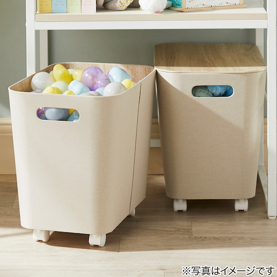 収納BOX(DH3N3038 ベージュ) 6枚目画像