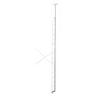 【Nポルダスリム用】棚板なし追加サイドパーツ(幅60cm用 ホワイト) 1枚目画像