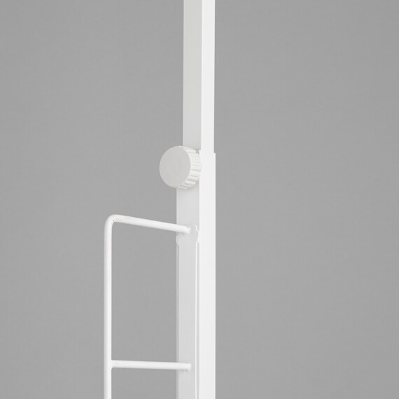 【Nポルダスリム用】棚板なし追加サイドパーツ(幅60cm用 ホワイト) 4枚目画像