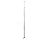 【Nポルダスリム用】棚板なし追加サイドパーツ(幅80cm用 ホワイト) 1枚目画像