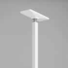 【Nポルダスリム用】棚板なし追加サイドパーツ(幅80cm用 ホワイト) 3枚目画像