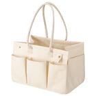 取っ手が長く肩からかけられるバスケット (EM01 ホワイト) 5枚目画像