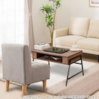 昇降テーブル (NH1 ミドルブラウン) 5枚目画像