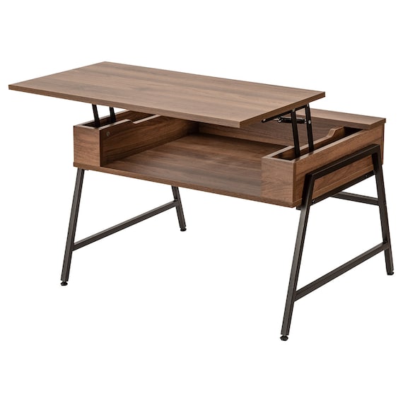 昇降テーブル (NH1 ミドルブラウン) 10枚目画像