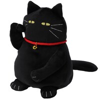 スマホクッション(マネキデコネコ ブラック)