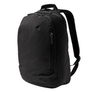 【デコホーム商品】軽くて背負いやすい 2ルームリュック 19L(ブラック)