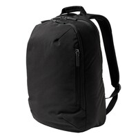 【デコホーム商品】軽くて背負いやすい 2ルームリュック 19L(ブラック)