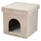 ペットが入れる折りたたみスツール(モカ DH04) 1枚目画像