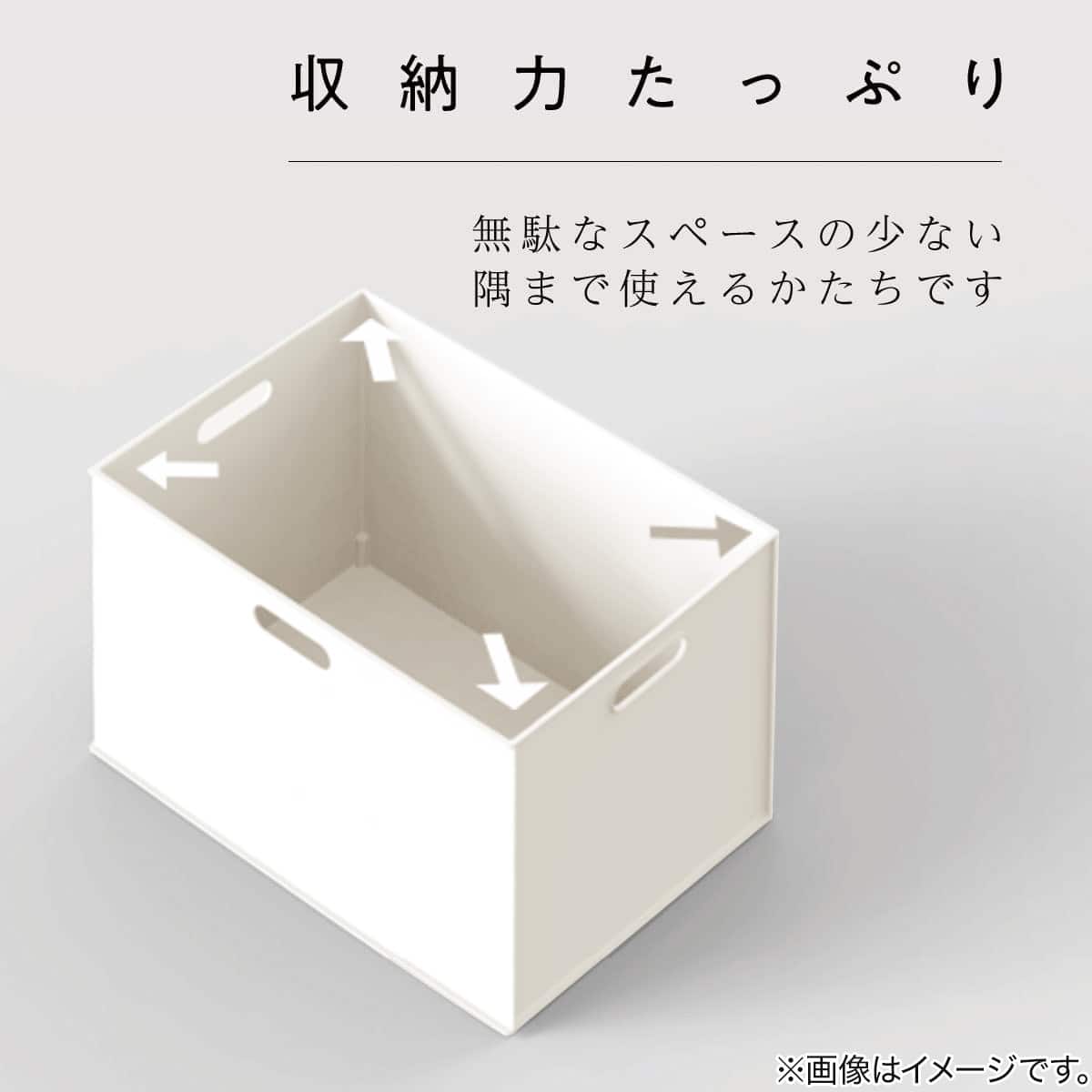 バスケット Nインボックス2 レギュラー ホワイト 2個セット | ニトリ