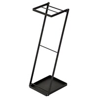 使わない時場所をとらない折りたたみ傘立て (DK05 ブラック)