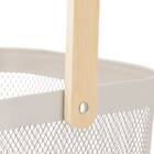 ハンドルバスケット(正方形 モカ) 7枚目画像