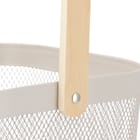 ハンドルバスケット(正方形 モカ) 7枚目画像