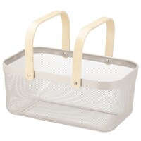 ハンドルバスケット(長方形 モカ)