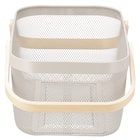 ハンドルバスケット(長方形 モカ) 4枚目画像