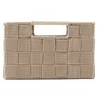 編み込みバスケットTI02 (クォーター ベージュ) 4枚目画像