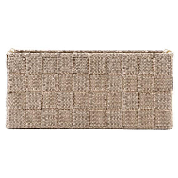 編み込みバスケットTI02 (クォーター ベージュ) 5枚目画像