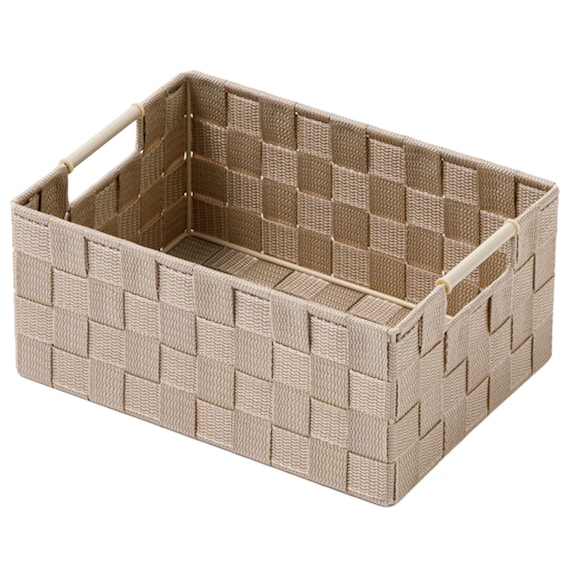 編み込みバスケットTI02 (クォーター ベージュ) 6枚目画像