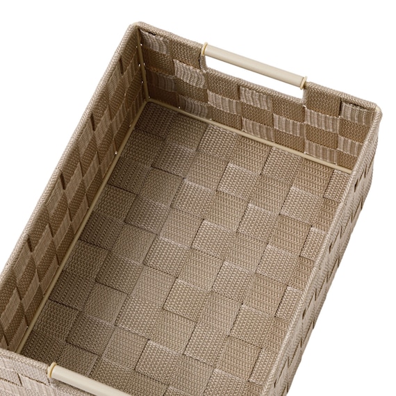 編み込みバスケットTI02 (クォーター ベージュ) 8枚目画像