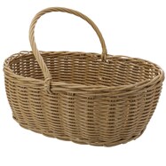 天然素材風バスケット(HP01 ラタン風)